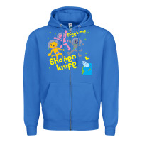 True Royal Shonen Knife Free Time Zipper Hoodie - artisFamous