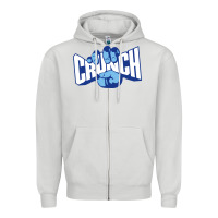 Dove Grey crunch Zipper Hoodie - artisFamous