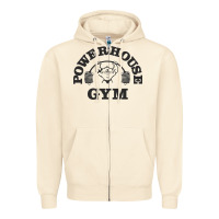 Sandshell power hause gym Zipper Hoodie - artisFamous
