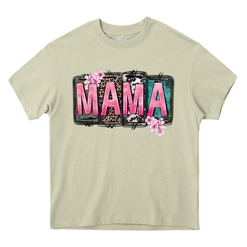 Mama Vibes Mother's Day Heavy Core Tee by CowGirlArtShop | Teevron