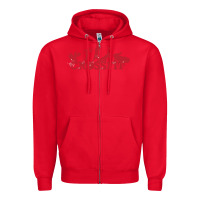Red crossfit gym Zipper Hoodie - artisFamous