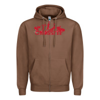 Chestnut crossfit gym Zipper Hoodie - artisFamous
