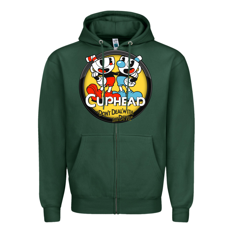 Cuphead Zipper Hoodie by artisFamous | Teevron