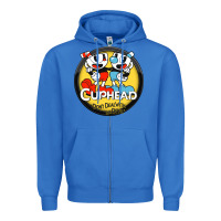 True Royal Cuphead Zipper Hoodie - artisFamous