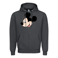 Smoke micky mouse Zipper Hoodie - artisFamous