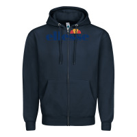 Navy Ellesse Zipper Hoodie - artisFamous