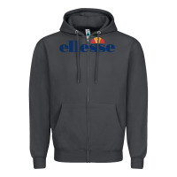 Smoke Ellesse Zipper Hoodie - artisFamous