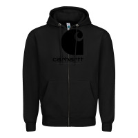 Black Carhartt Zipper Hoodie - artisFamous