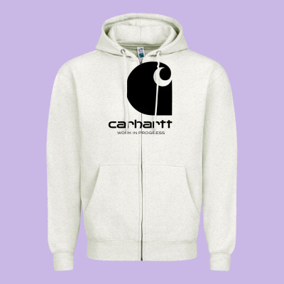 Carhartt Zipper Hoodie Designed By Artisfamous