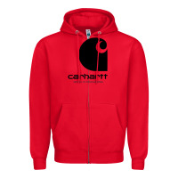 Red Carhartt Zipper Hoodie - artisFamous