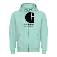 Seafoam Carhartt Zipper Hoodie - artisFamous