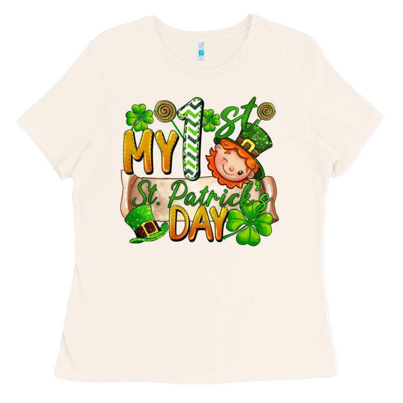 My 1st St Patricks Day Ladies Tee by FaDigitalArtStudio | Teevron