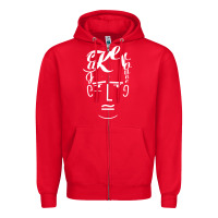 Red jack kerouac Zipper Hoodie - artisFamous