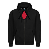 Black x hunter x Zipper Hoodie - artisFamous