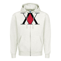 Oatmeal Heather x hunter x Zipper Hoodie - artisFamous