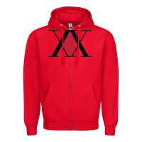 Red x hunter x Zipper Hoodie - artisFamous