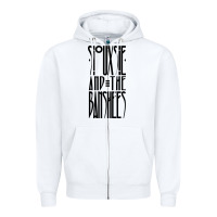 White siouxsie and the banshees Zipper Hoodie - artisFamous