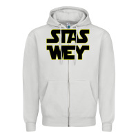 Dove Grey Stas Wey Zipper Hoodie - artisFamous