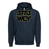 Navy Stas Wey Zipper Hoodie - artisFamous