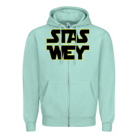 Seafoam Stas Wey Zipper Hoodie - artisFamous