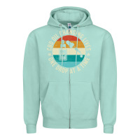Seafoam CBD Oil Changing Lives Zipper Hoodie - artisFamous