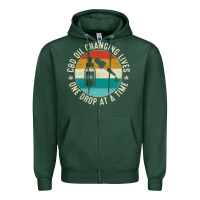 Sports Green CBD Oil Changing Lives Zipper Hoodie - artisFamous