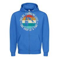 True Royal CBD Oil Changing Lives Zipper Hoodie - artisFamous