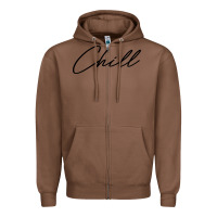 Chestnut chill Zipper Hoodie - artisFamous