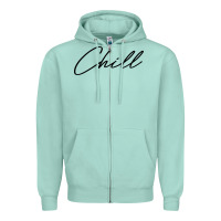 Seafoam chill Zipper Hoodie - artisFamous
