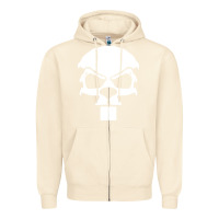 Sandshell crazy beaver skull Zipper Hoodie - artisFamous