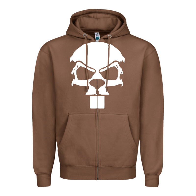 Crazy Beaver Skull Zipper Hoodie by artisFamous | Teevron