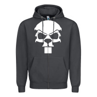 Smoke crazy beaver skull Zipper Hoodie - artisFamous