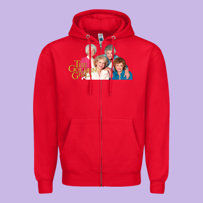 The Golden Girls Zipper Hoodie Designed By Artisfamous