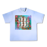Grape Ice teacher gemstone and pink flower tumbler Urban Heavy Tee - BundleAndBundleShop