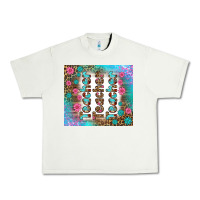 Pistachio teacher gemstone and pink flower tumbler Urban Heavy Tee - BundleAndBundleShop