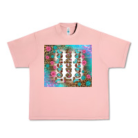 Salmon teacher gemstone and pink flower tumbler Urban Heavy Tee - BundleAndBundleShop