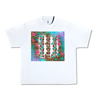 White teacher gemstone and pink flower tumbler Urban Heavy Tee - BundleAndBundleShop
