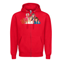 Red The Golden Girls Zipper Hoodie - artisFamous