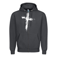 Smoke cross Zipper Hoodie - artisFamous