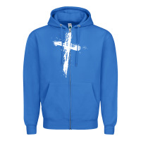 True Royal cross Zipper Hoodie - artisFamous