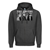 Charcoal Heather The Smiths Zipper Hoodie - artisFamous