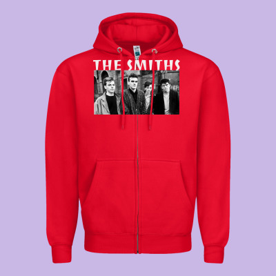The Smiths Zipper Hoodie Designed By Artisfamous