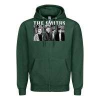 Sports Green The Smiths Zipper Hoodie - artisFamous
