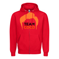 Red Team Coco Zipper Hoodie - artisFamous