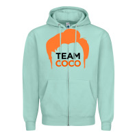 Seafoam Team Coco Zipper Hoodie - artisFamous