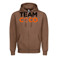 Chestnut Team Coco Zipper Hoodie - artisFamous