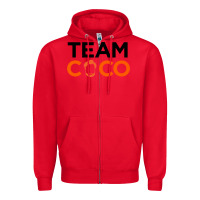 Red Team Coco Zipper Hoodie - artisFamous