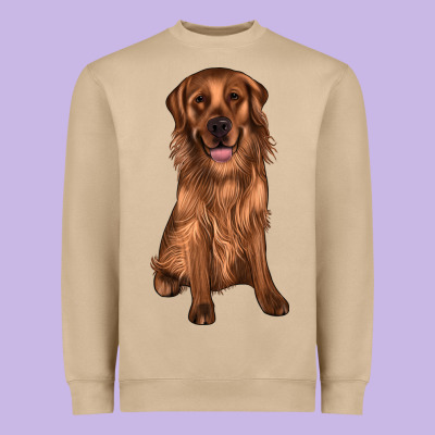 Labrador Heavyweight Sweatshirt Designed By Jahusdesignshop