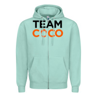Seafoam Team Coco Zipper Hoodie - artisFamous