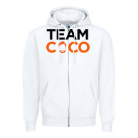 White Team Coco Zipper Hoodie - artisFamous